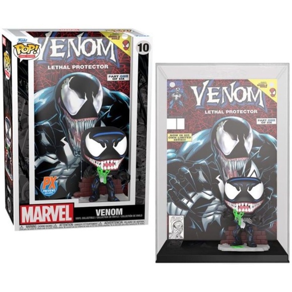 [sold] Venom Lethal Protector (Marvel) Funko Pop! Comic Cover - Picture 2 of 9